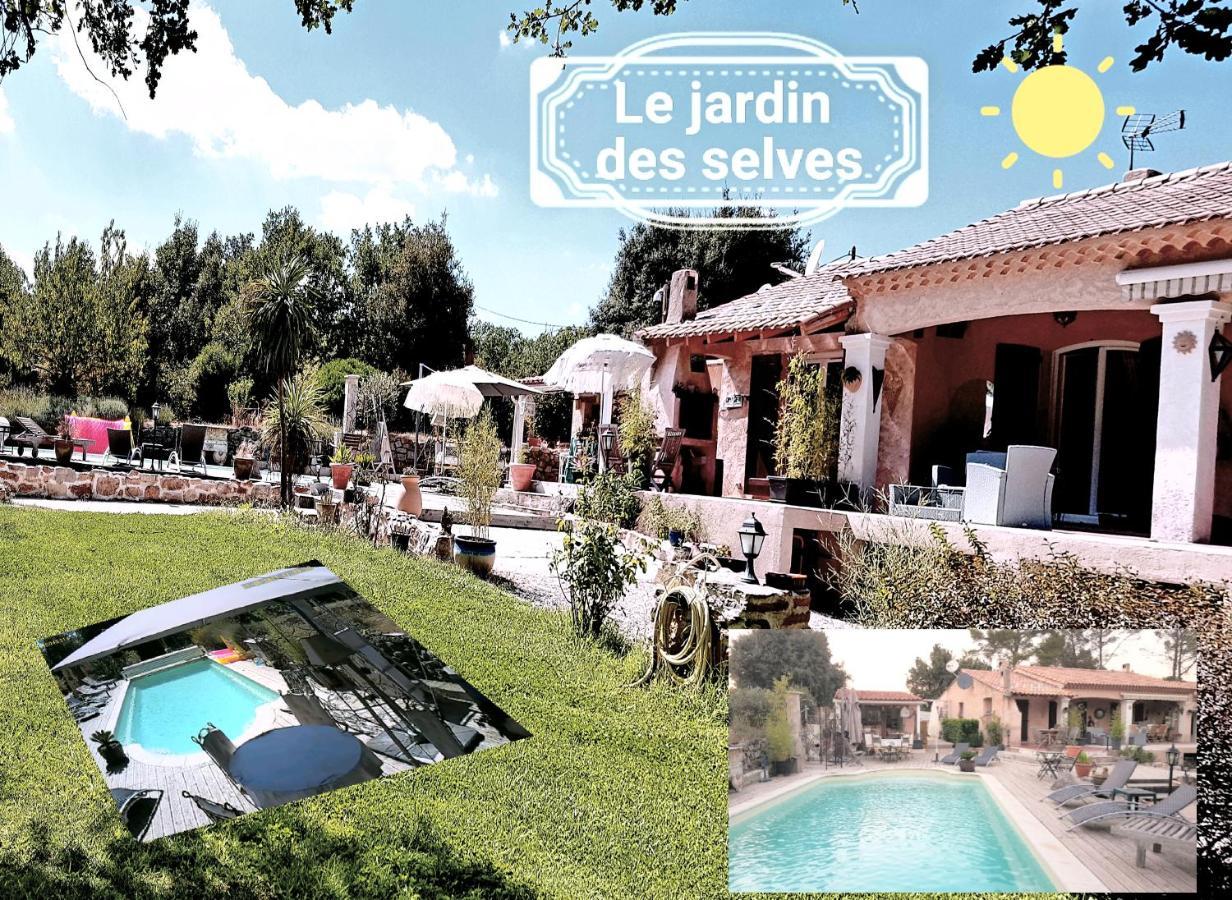 Bed and Breakfast Le Jardin Des Selves Draguignan Exterior foto